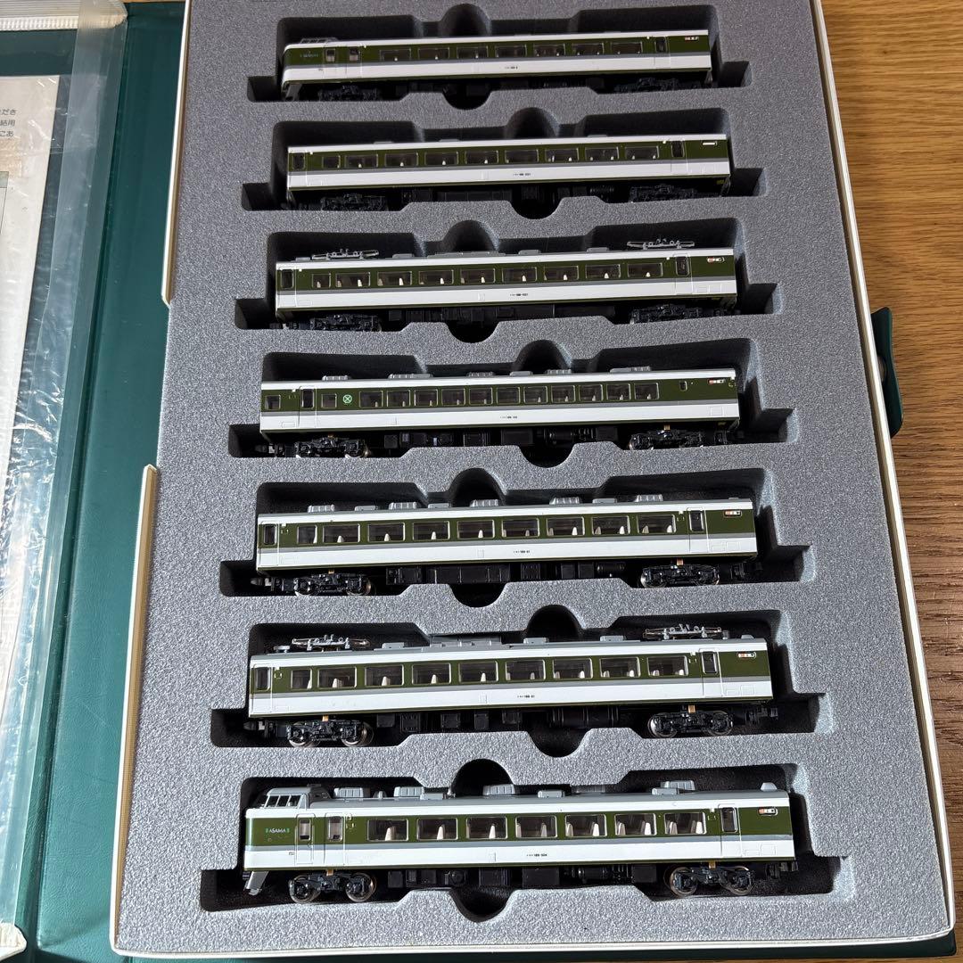 【室内灯付き】KATO10-179 189系グレードアップあさま　7両セット