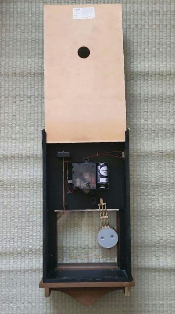 CITIZEN クラシック ボンボン時計 柱時計 掛時計 振子時計 電池式 時計