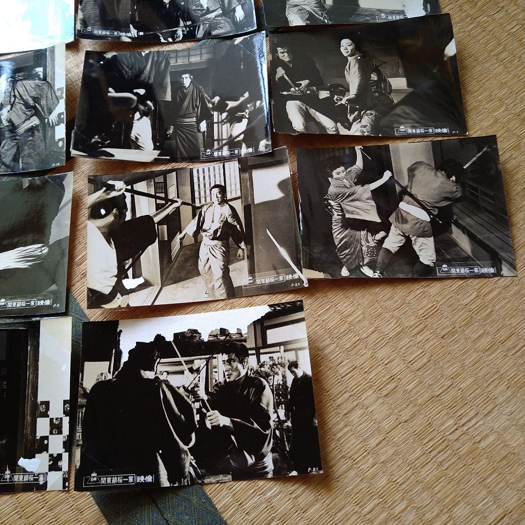 藤純子 関東緋桜一家 スチール写真 18枚セット 東映 高倉健 貴重品