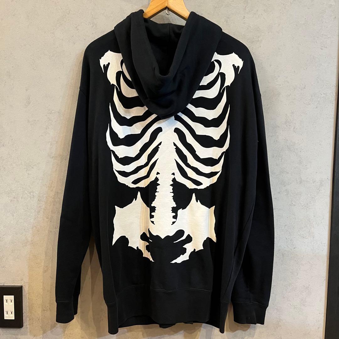 【極美品】BALZAC バルザック BONEパーカー XL ボーンパーカー 黒