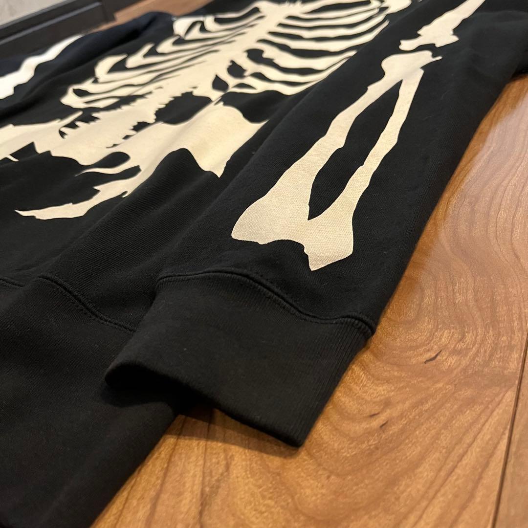 【極美品】BALZAC バルザック BONEパーカー XL ボーンパーカー 黒