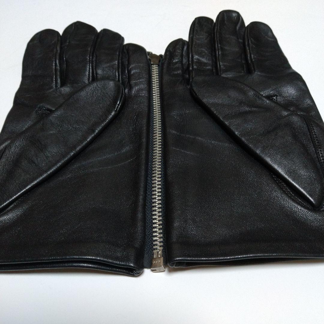 MASAKI HATSUSHIMA ブラックレザー手袋