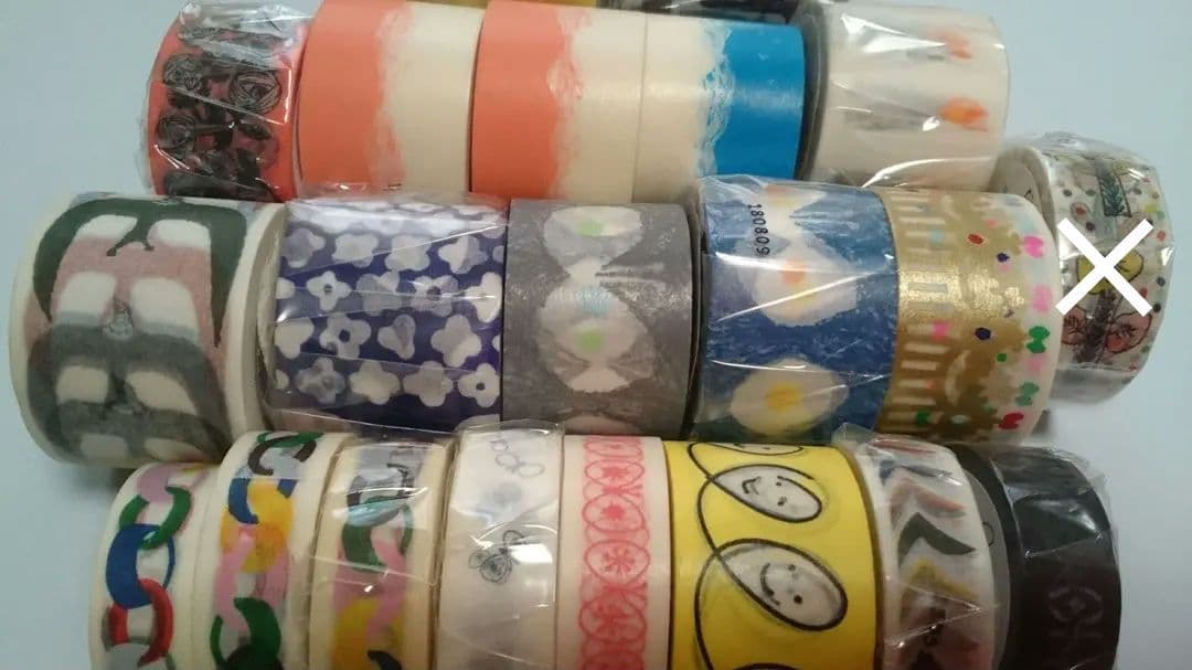 mt☆ミナペルホネン マスキングテープ まとめ売り 廃盤レア 太幅広 ちょうちょ