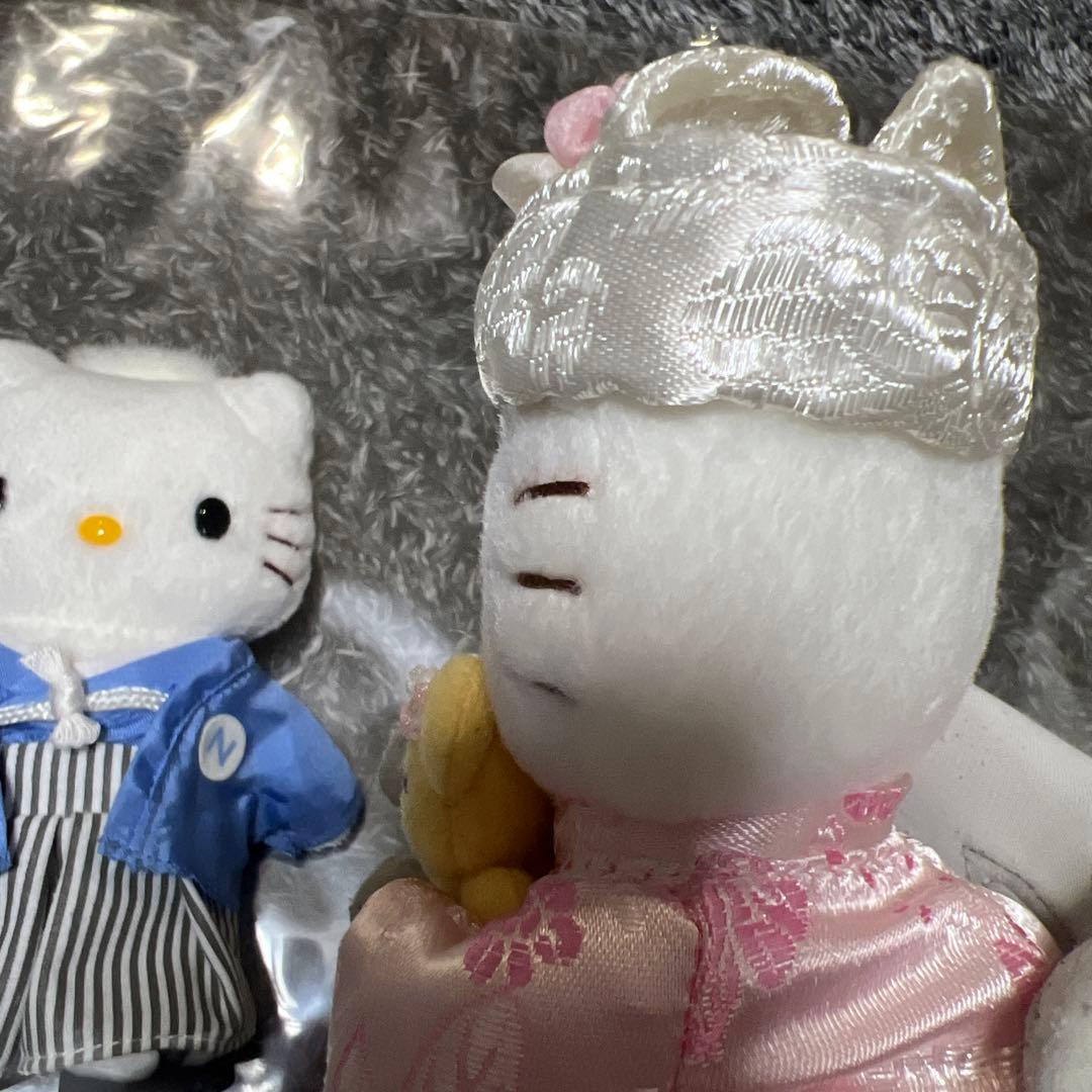 ハローキティ 和服スタイル ぬいぐるみセット