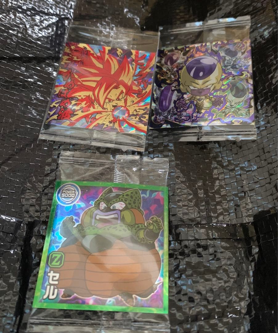 ドラゴンボールウエハースシール　3枚セット