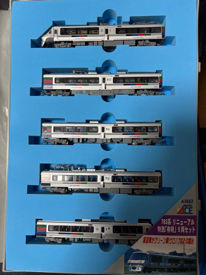 A-3662 783系 リニューアル特急有明 5両セット(室内灯付き)