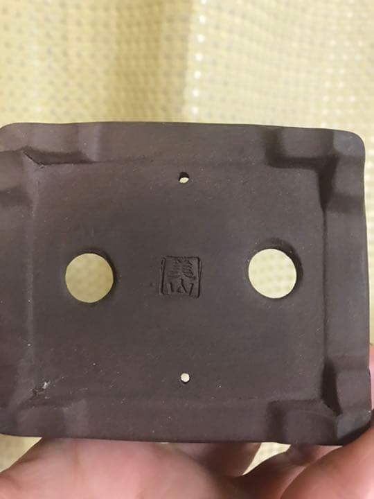 盆栽鉢　美品美山上品なミニ盆栽鉢小品盆栽鉢長方鉢山野草サボテン多肉植物植木鉢