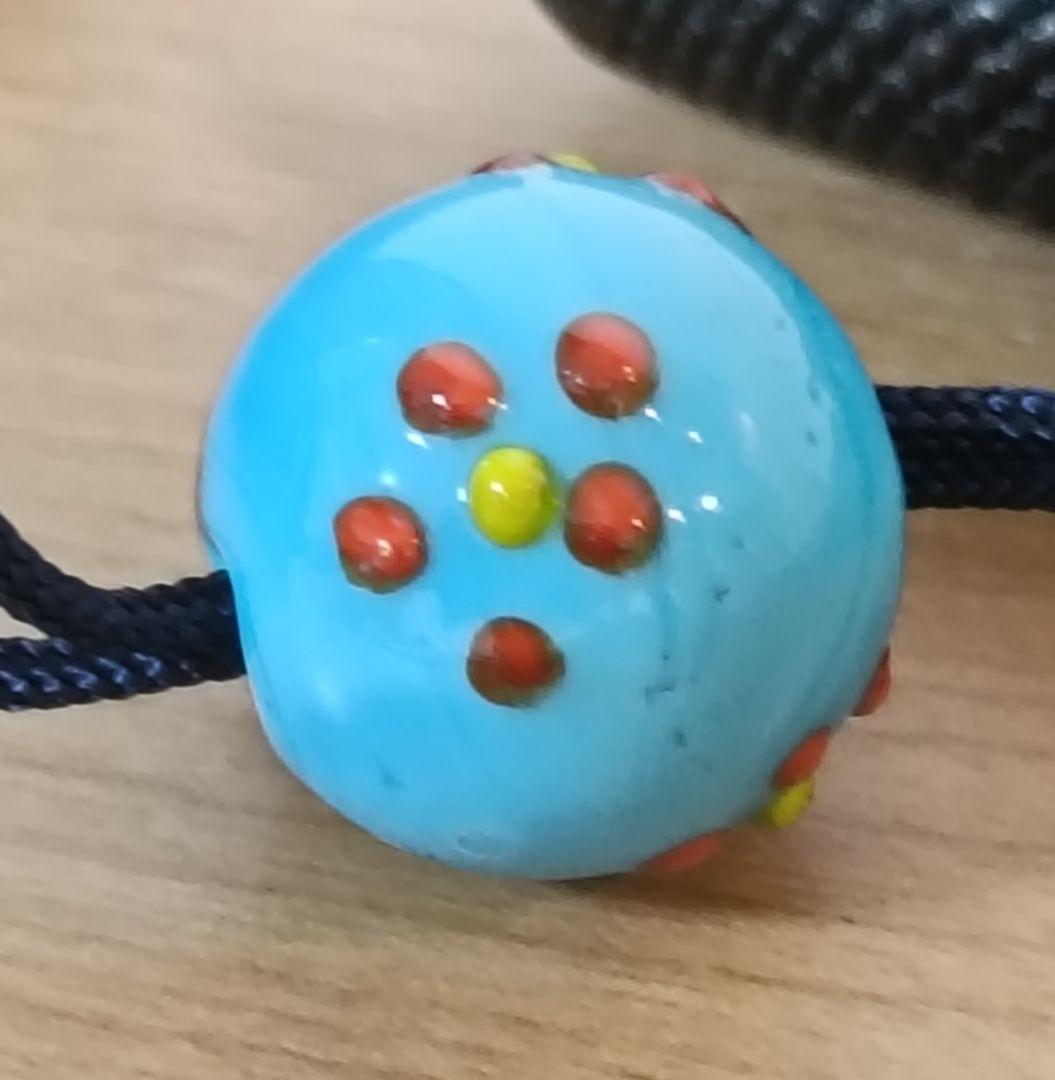 【提物①】煙管 煙草入れ かます 煙草入れ 蜻蛉玉 骨董 喫煙具 時代物