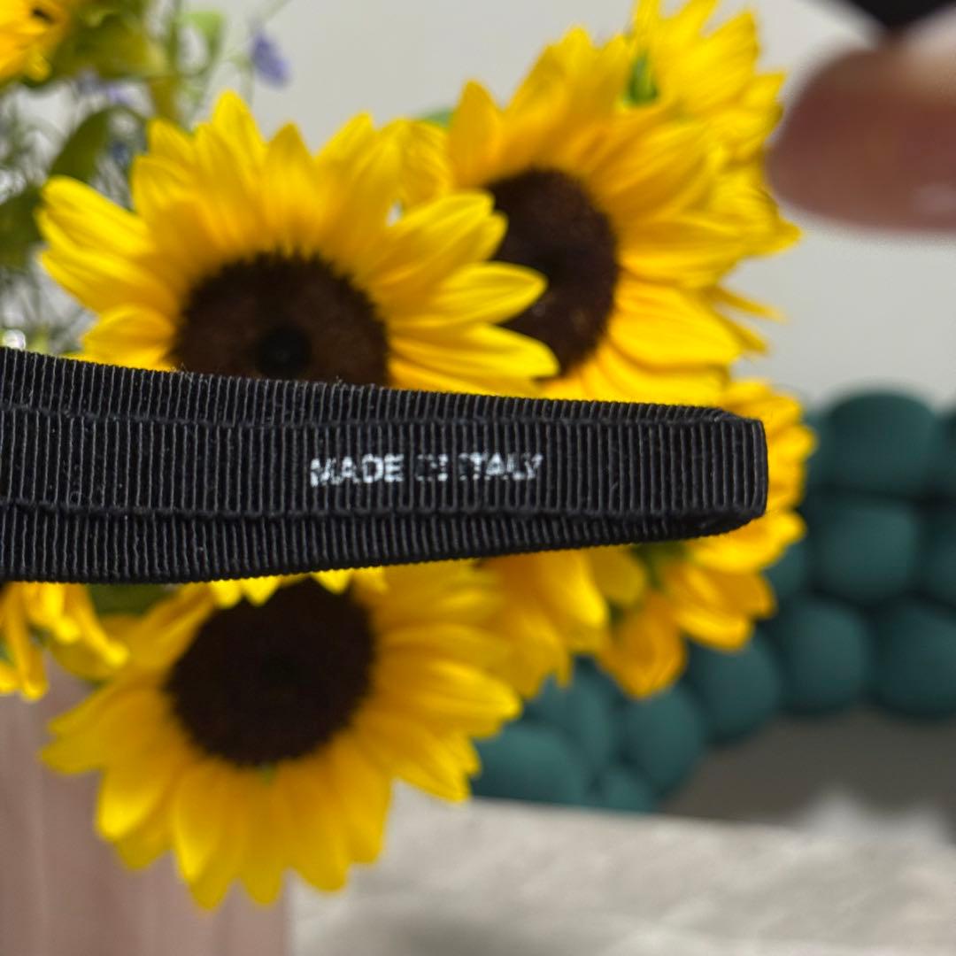 Ferragamo ヴァラリボン ラインストーン カチューシャ