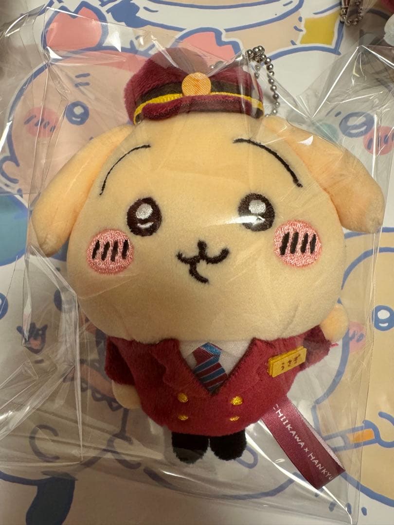 ちいかわ　阪急　マスコット　阪急電車なマスコット　4点セット