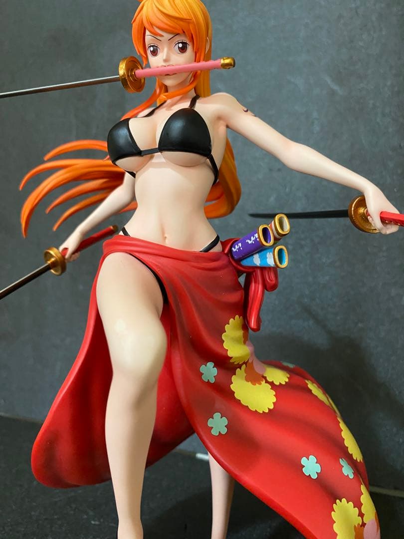 ワンピース ナミ フィギュア　ガレージキット　3刀流　限定品　期間限定価格