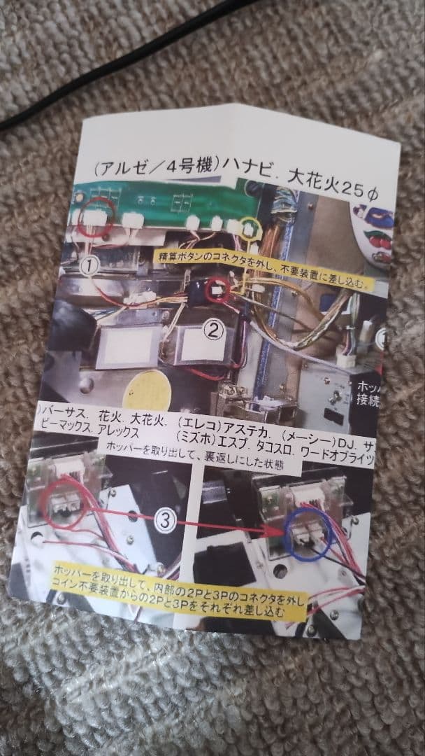 HANABI スロットマシン キー付き