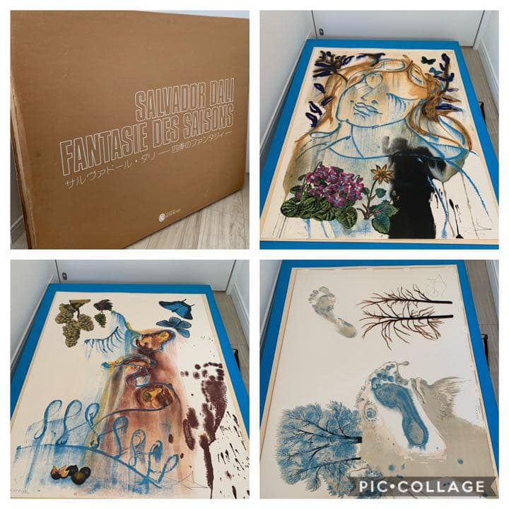 サルバドール・ダリ 四季のファンタジー　昭和50年三越販売限定　サルバドールダリ