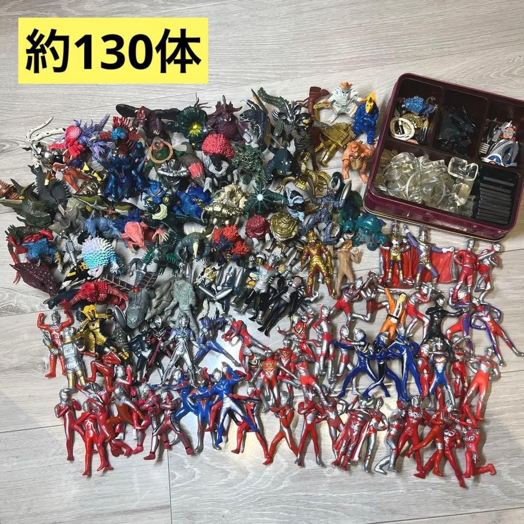 ウルトラマンフィギュア HGシリーズ ガシャポン まとめ売り 約130体
