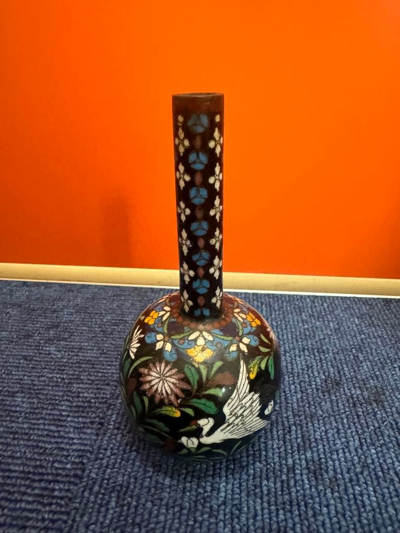 1851   七宝焼　景泰藍　花瓶5客