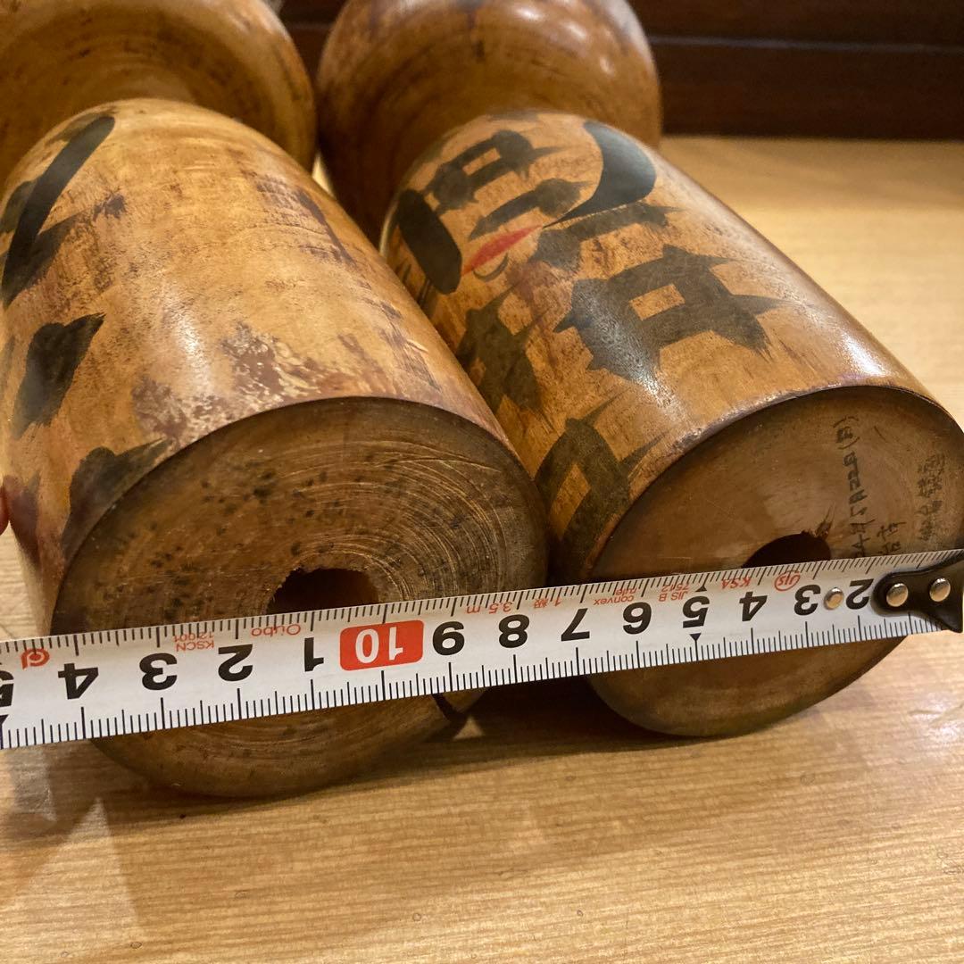 超稀少品　アンティークこけし　2体セット