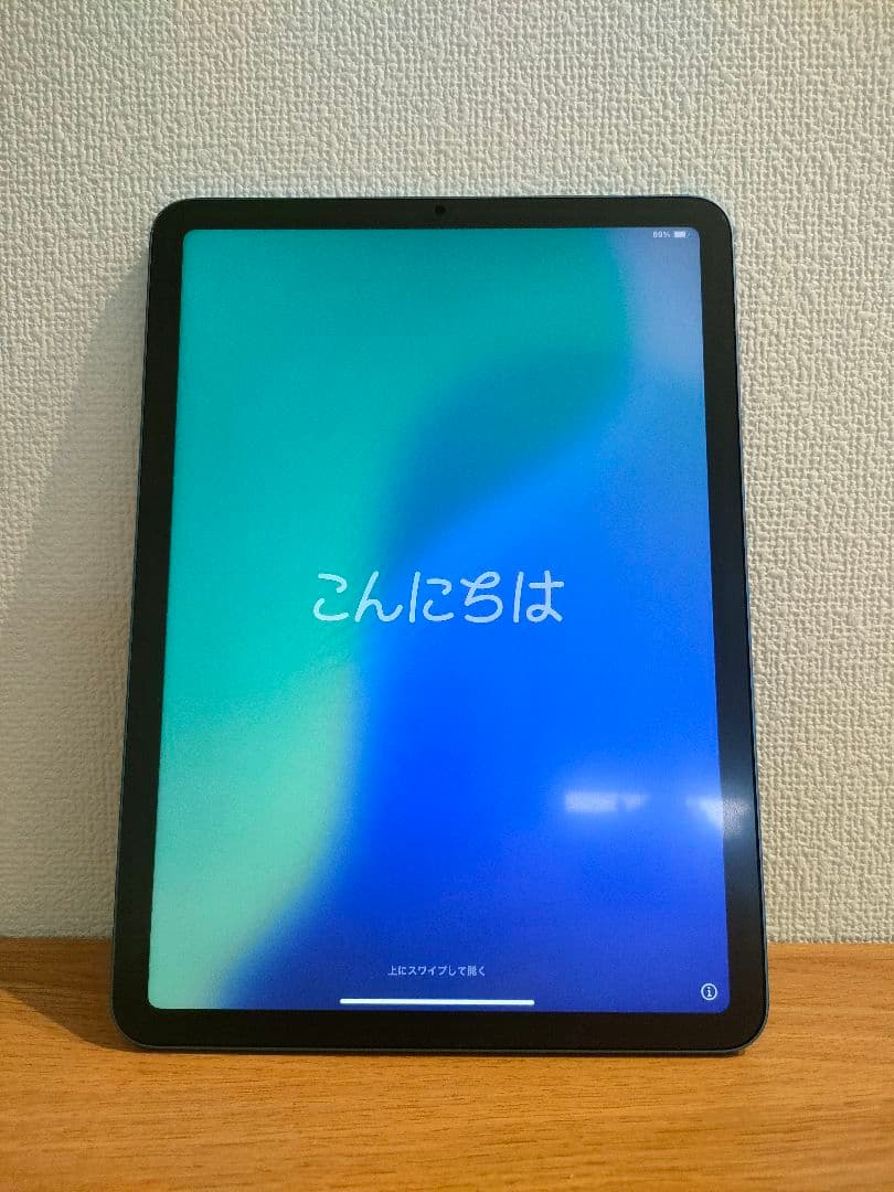 iPad Air 256GB 第5世代 ブルー　フォリオケース付　未使用に近い