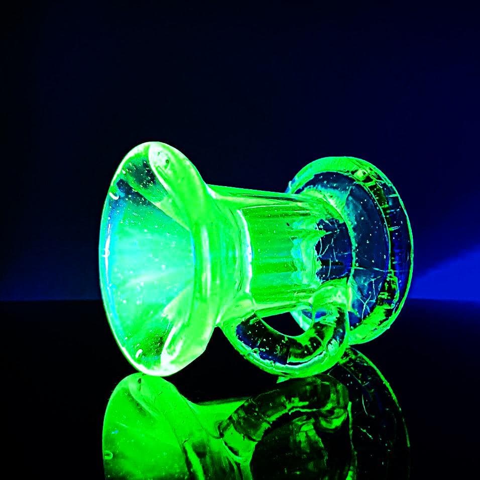 珍品 アイスクリームカップ型ペロ 大ペロ ペロペロ 氷コップ ウランガラス 戦前