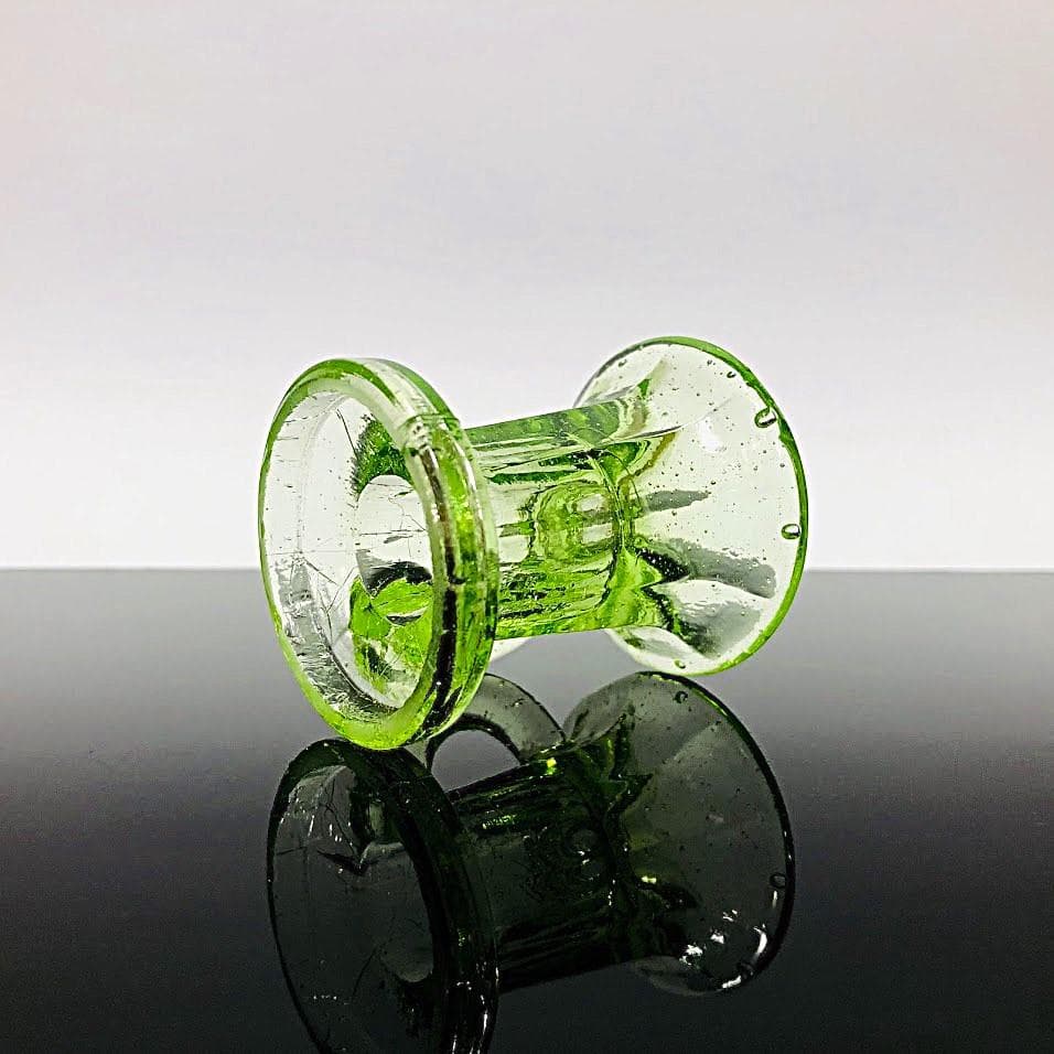 珍品 アイスクリームカップ型ペロ 大ペロ ペロペロ 氷コップ ウランガラス 戦前