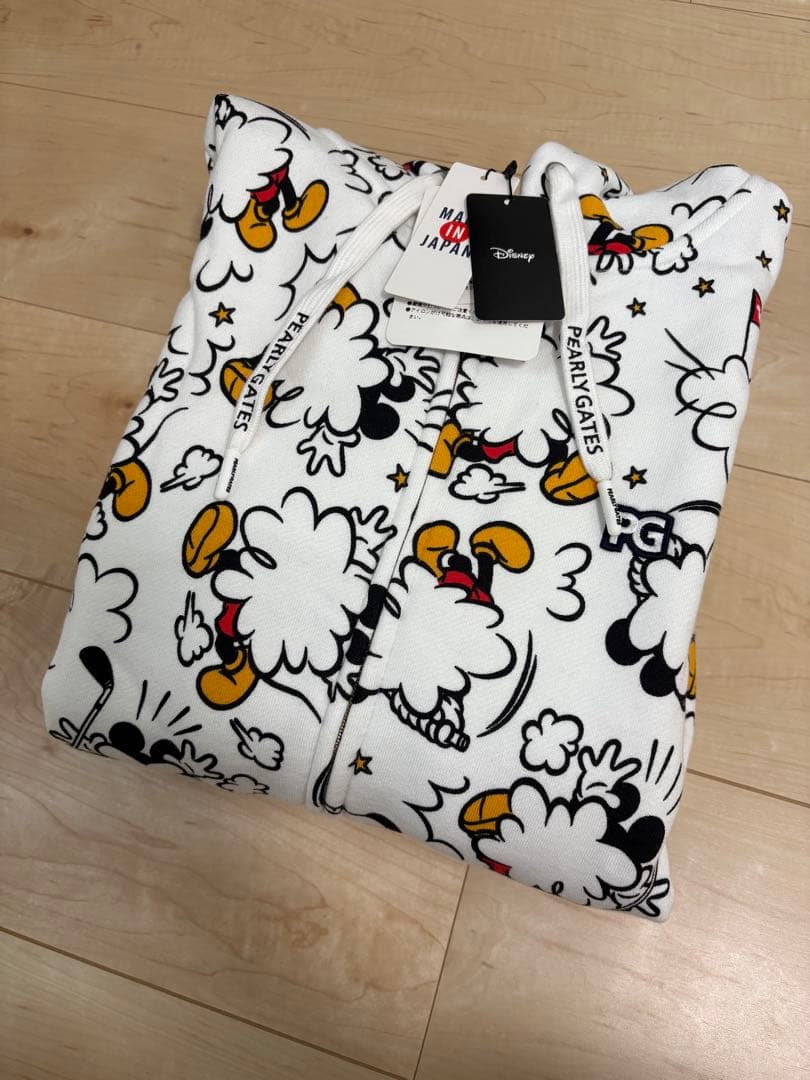 PEARY GATES ミッキー柄フーディ