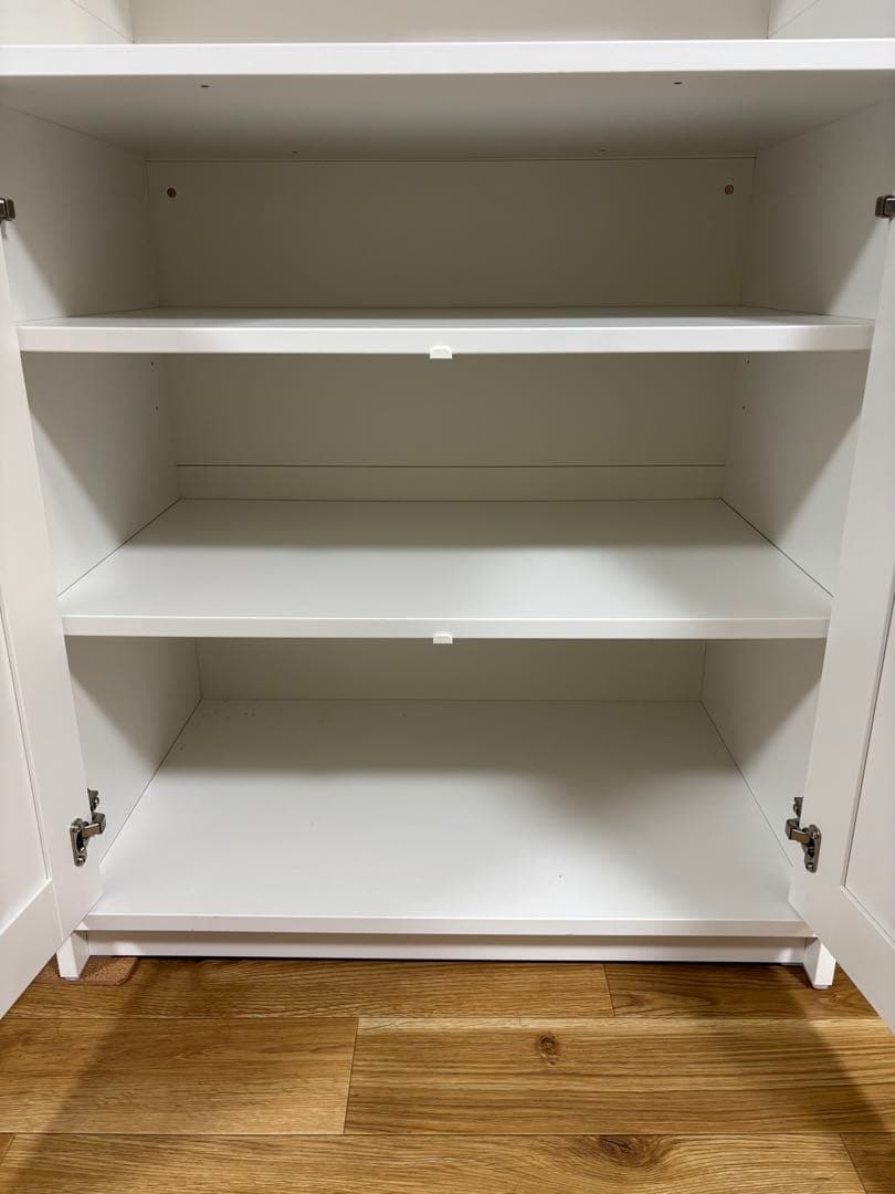 IKEA HAUGA ハウガ キャビネット ホワイト 70x116 cm