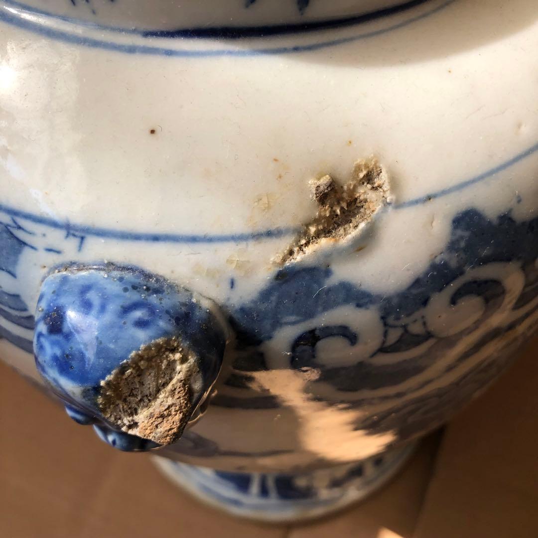 溶けた壺 中国 壺