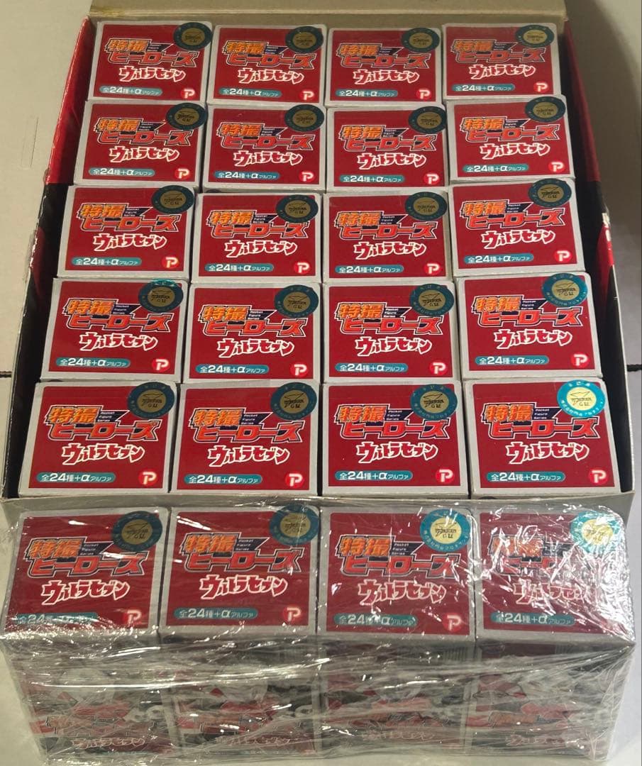 【希少】特撮ヒーローズ ウルトラセブン 24個入り