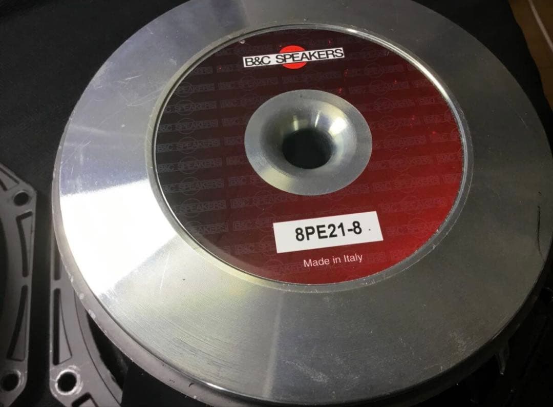 B & C SPEAKERS 8PE21-8 20センチユニット　動作品ペア