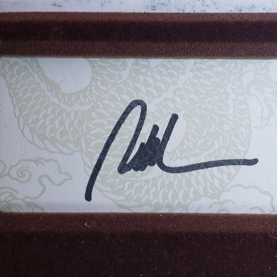 ◆『ブルース・リー 李 小龍 サイン』ブルースリー◆検）死亡遊戯 燃えよドラゴン