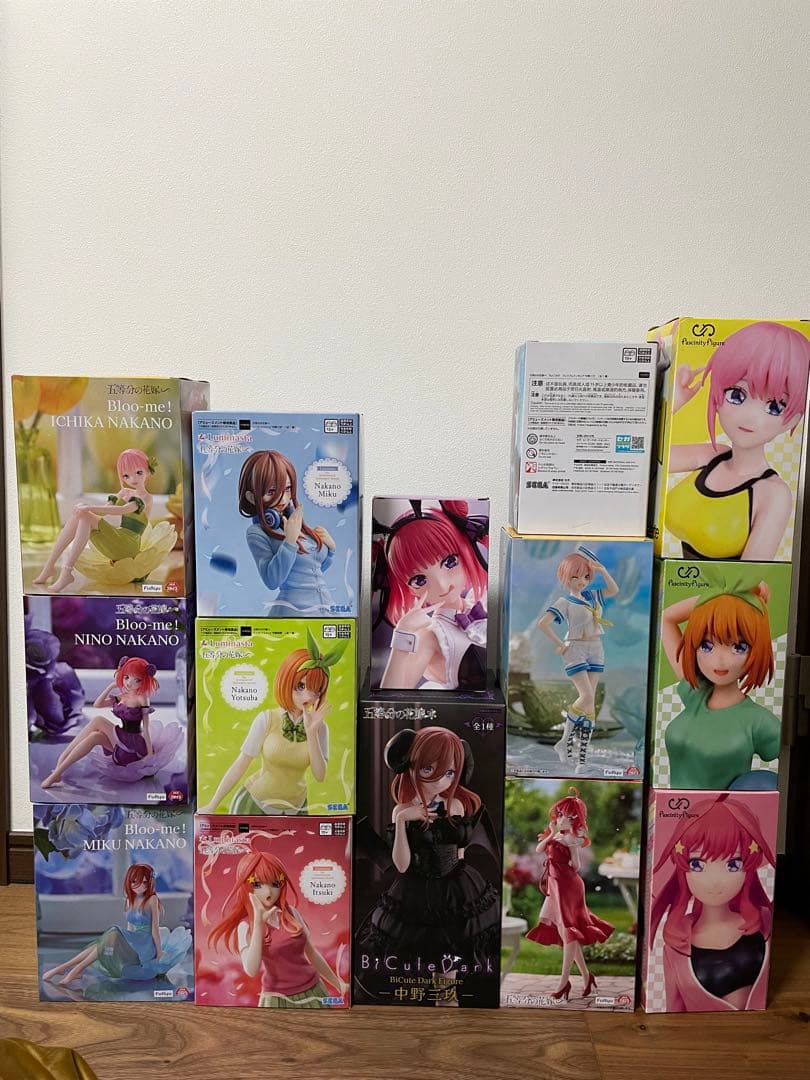 五等分の花嫁　フィギュアまとめ売り　14点セット