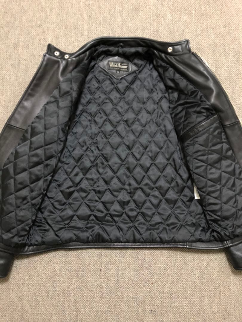 【美品】シングル ライダース ジャケット　L Lサイズ