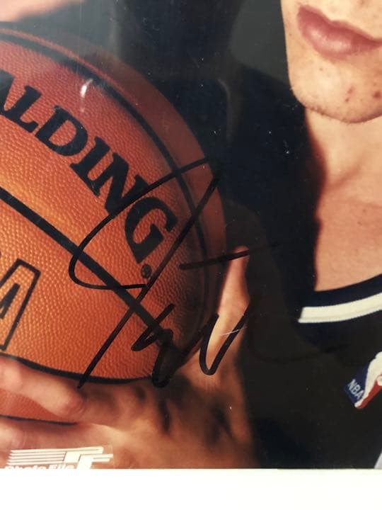 希少　NBA公式　メモラビリア　ジェイソン・ウィリアムズ　直筆サインポートレート