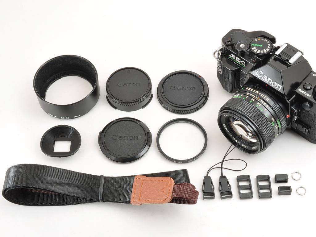 キヤノン AE-1 PROGRAM NFD 50mm f1.4 +付属品 動確