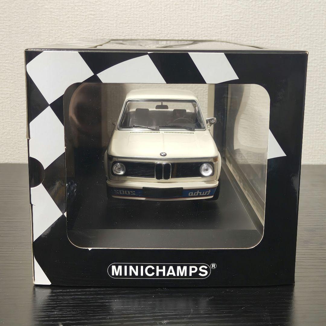 未開封　MINICHAMPS　ミニチャンプス　BMW2002ターボ　白色