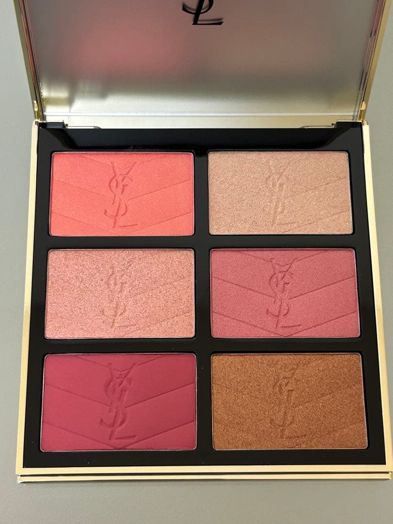 イヴサンローラン YSL クチュールフェイスパレット チーク USED