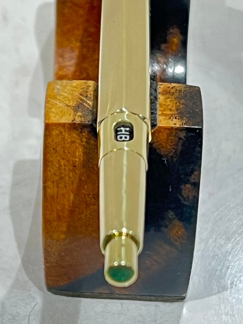 pg5+真鍮6角軸+フル真鍮(硬度表示窓有り、ノックカバー、ノックボタン)