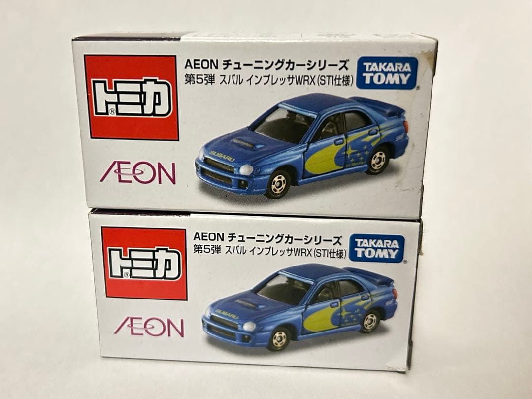 トミカ AEON限定 スバル インプレッサ WRX STI
