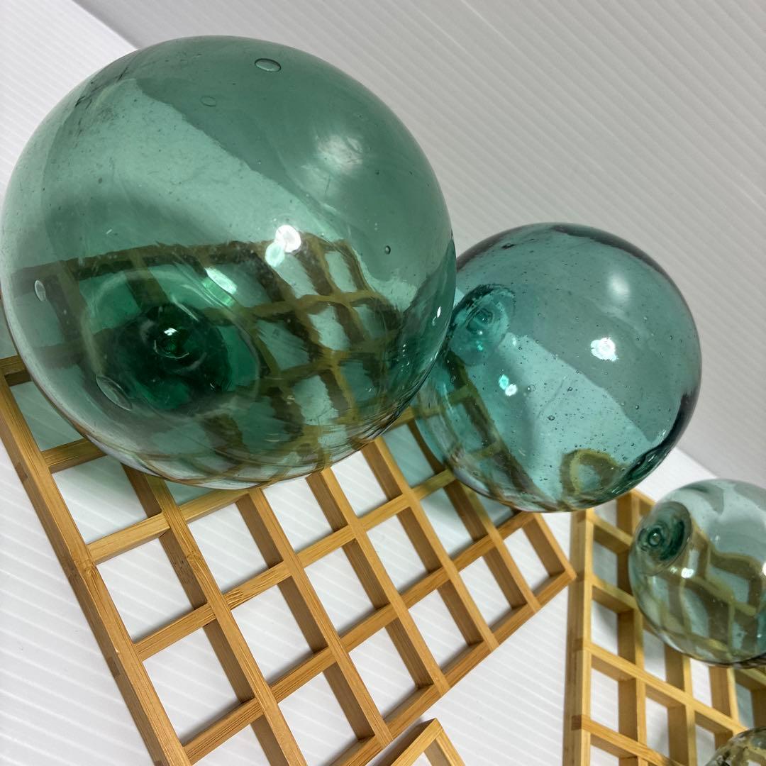 《浮玉　パワーストーン　水晶　木製台座》置物飾り物インテリア装飾　風流　10点