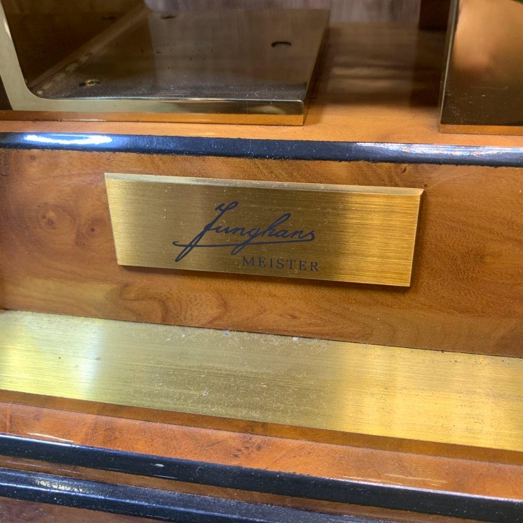 I463\" 現状品 JUNGHANS ユンハンス 置き時計音出し未確認