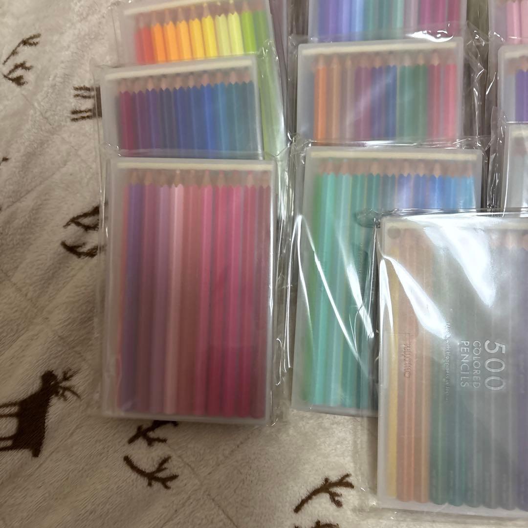 【新品未使用品】フェリシモ　500色カラーペンシル　　色えんぴつ
