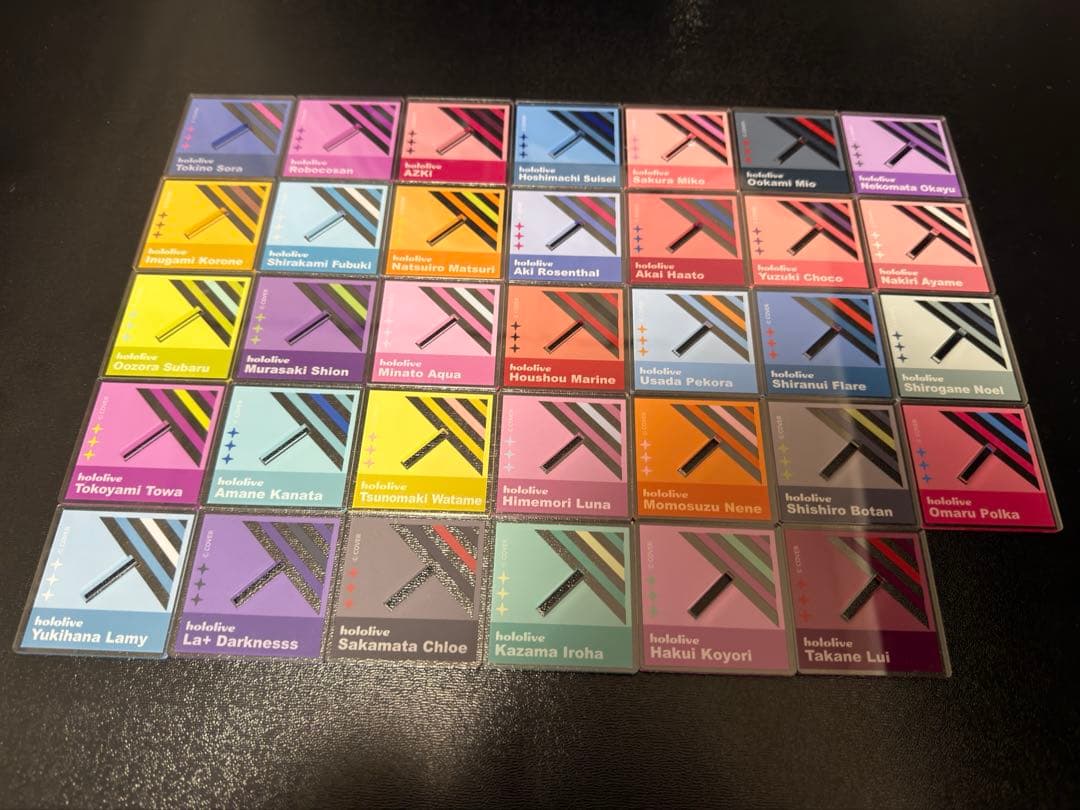 ホロライブ アクスタ アイドル衣装コンプリート