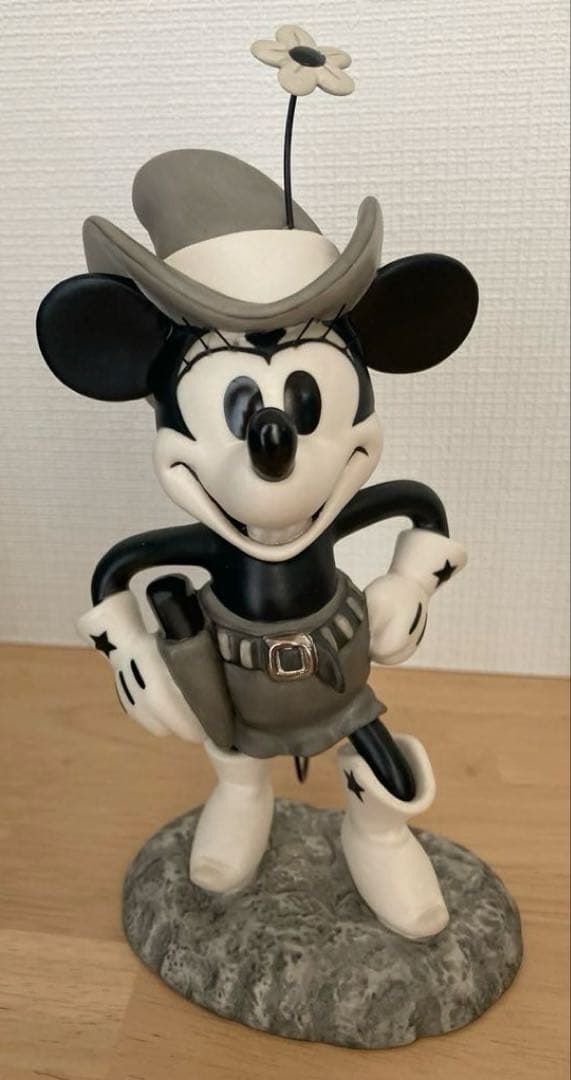 ディズニー WDCC ミッキー　ミニー　カウボーイ　置物 フィギュア レア