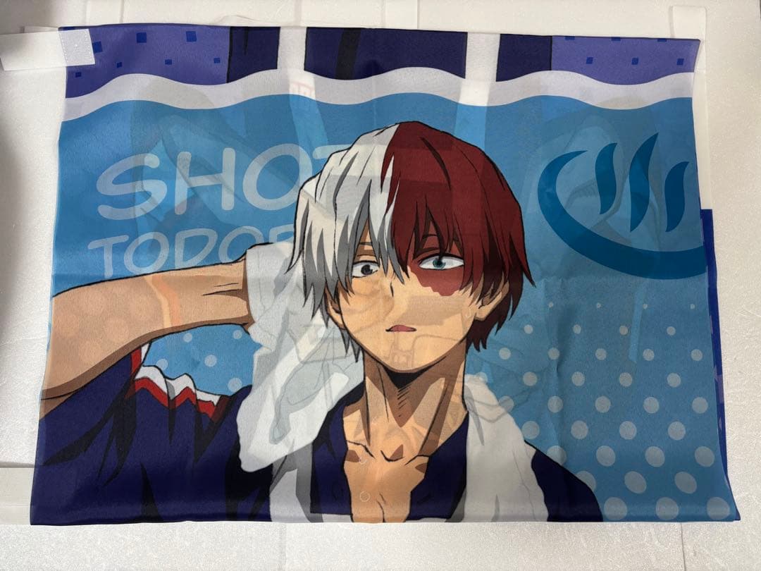 極楽湯　僕のヒーローアカデミア　ヒロアカ　のぼり　轟焦凍　飯田天哉