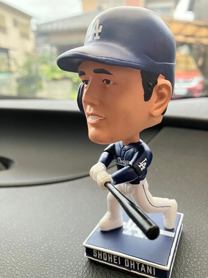 大谷翔平 ドジャース foco ビジタービックヘッド社 ボブルヘッドS 限定品