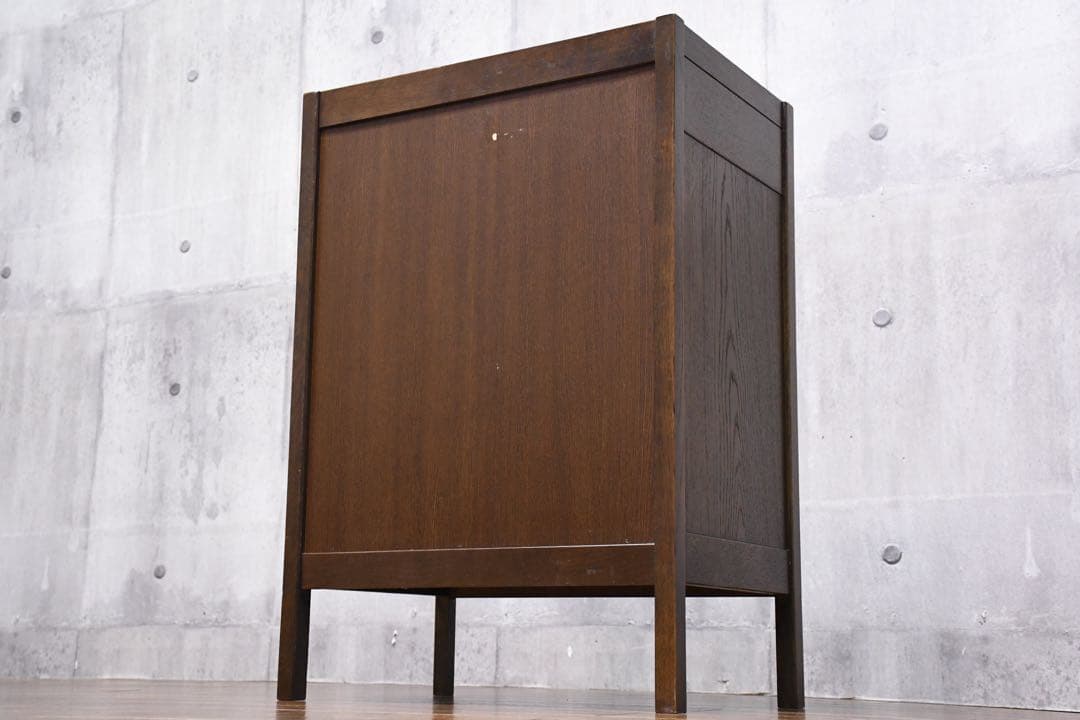 EAC2 カリモク サイドキャビネット 電話台 花台 ディスプレイ台 飾り台