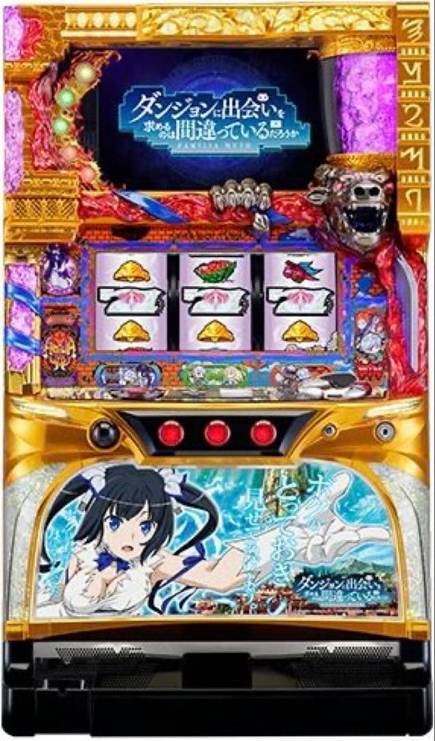 【パチスロ実機】初代ダンまち【送料無料】