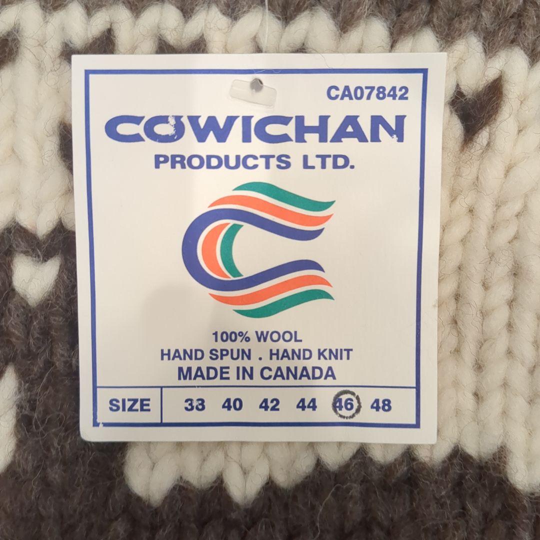 【新品/未使用】カナダ製/カウチンセーター/サイズ46(XL-3L相当)ラスト1
