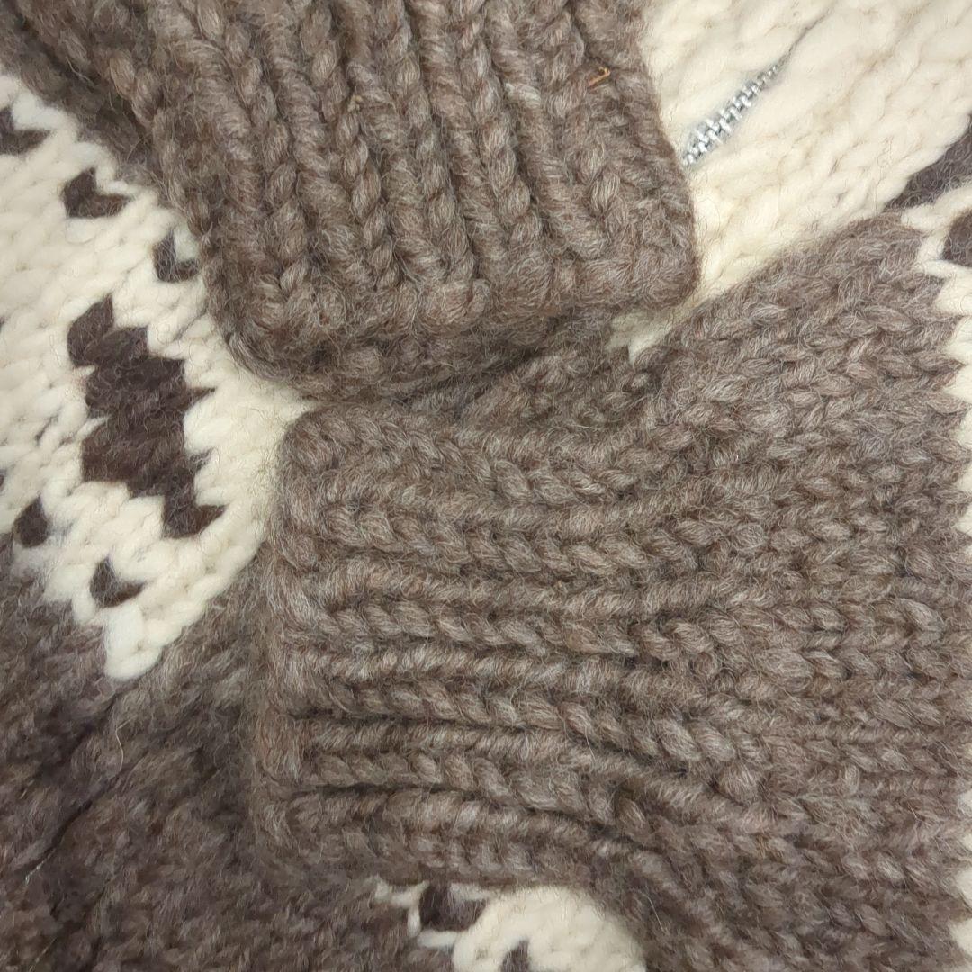 【新品/未使用】カナダ製/カウチンセーター/サイズ46(XL-3L相当)ラスト1