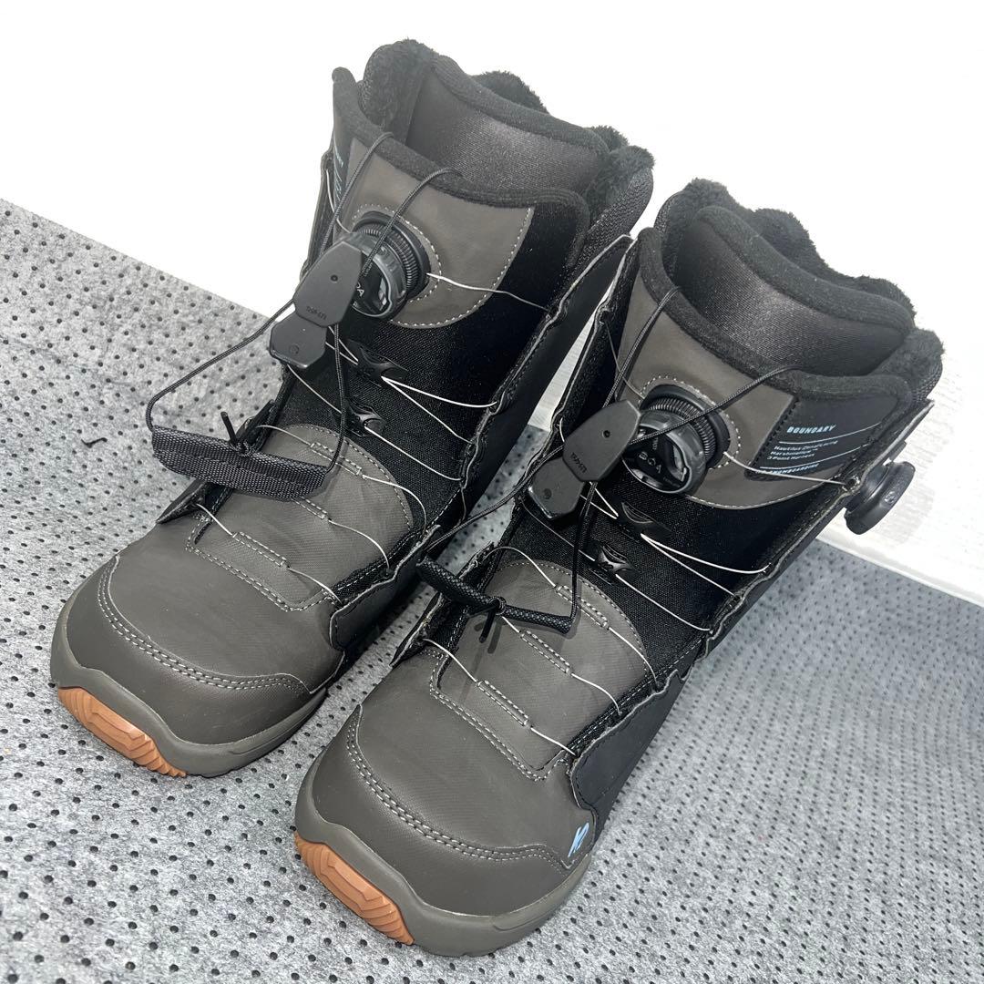 1回使用 美品 26.5cm K2 BOUNDARY ダブルBOA スノボブーツ