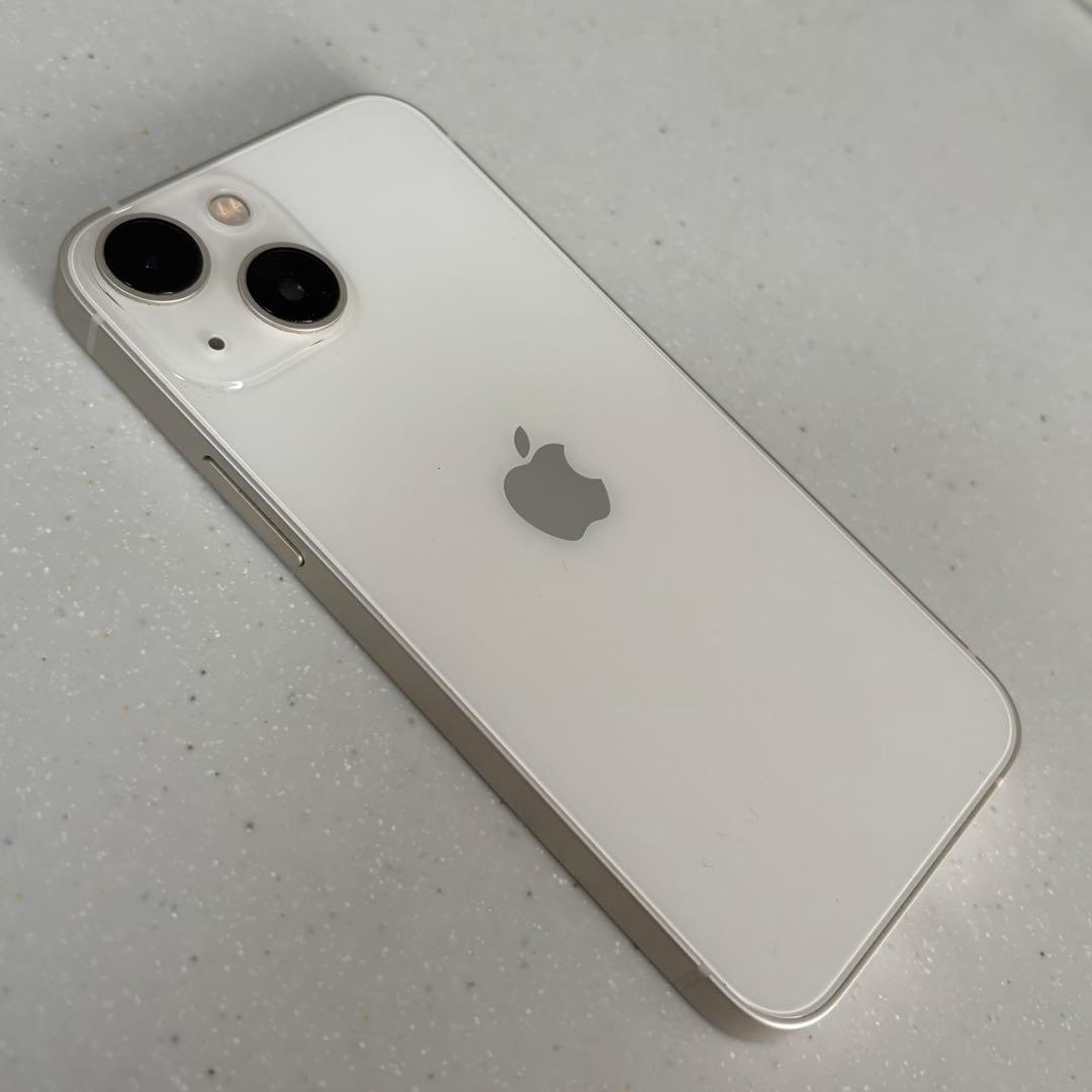 【美品】Apple iPhone 13 mini 128GB スターライト